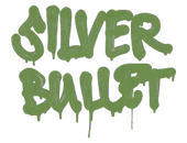 Sealed Graffiti | Silver Bullet (Battle Green) image