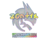 Sticker | zont1x (Holo) | Copenhagen 2024 image