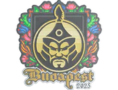 Sticker | The Mongolz (Embroidered) | Budapest 2025 image