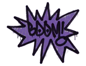 Sealed Graffiti | BOOM (Monster Purple) image