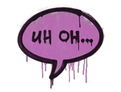 Sealed Graffiti | Uh Oh (Bazooka Pink) image