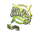 Sticker | k0nfig (Holo) | Paris 2023 image