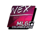 Sticker | nex (Foil) | MLG Columbus 2016 image