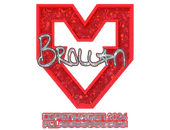 Sticker | Brollan (Glitter) | Copenhagen 2024 image