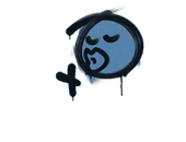 Sealed Graffiti | Smooch (Monarch Blue) image
