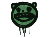 Sealed Graffiti | Happy Cat (Jungle Green) image