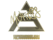 Sticker | MUTiRiS (Gold) | Copenhagen 2024 image