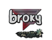 Sticker | broky | Antwerp 2022 image