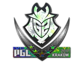Sticker | G2 Esports (Holo) | Krakow 2017 image