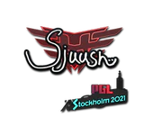 Sticker | sjuush | Stockholm 2021 image