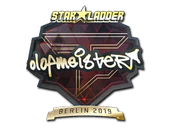 Sticker | olofmeister (Gold) | Berlin 2019 image