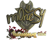 Sticker | m0NESY (Gold) | Shanghai 2024 image