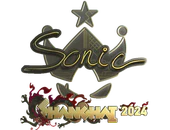 Sticker | Sonic (Gold) | Shanghai 2024 image
