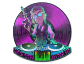 Sticker | DJ Safecracker (Lenticular) image