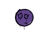 Sealed Graffiti | Worry (Monster Purple) image