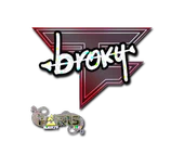 Sticker | broky (Glitter) | Paris 2023 image