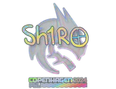 Sticker | sh1ro (Holo) | Copenhagen 2024 image