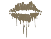 Sealed Graffiti | Kiss (Dust Brown) image