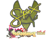 Sticker | Spinx (Glitter) | Shanghai 2024 image