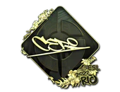 Sticker | CeRq (Gold) | Rio 2022 image