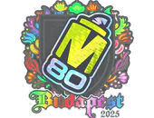 Sticker | M80 (Holo) | Budapest 2025 image