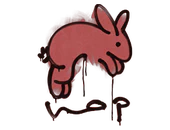 Sealed Graffiti | Hop (Blood Red) image
