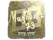 Sticker | Magnojez (Gold) | Austin 2025 image