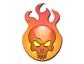 Sticker | Incineration image