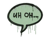 Sealed Graffiti | Uh Oh (Cash Green) image