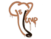 Sealed Graffiti | Recoil UMP-45 (Tiger Orange) image