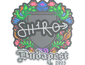 Sticker | sh1ro (Embroidered) | Budapest 2025 image
