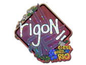 Sticker | rigoN (Glitter) | Rio 2022 image