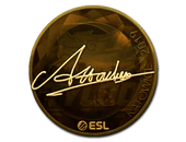 Sticker | Attacker (Gold) | Katowice 2019 image