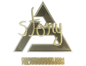 Sticker | story (Gold) | Copenhagen 2024 image