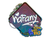 Sticker | nafany (Glitter) | Rio 2022 image