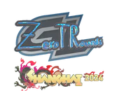 Sticker | ztr (Glitter) | Shanghai 2024 image