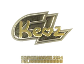 Sticker | Keoz (Gold) | Copenhagen 2024 image