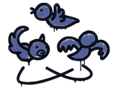 Sealed Graffiti | Dizzy (SWAT Blue) image