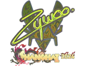 Sticker | ZywOo (Holo) | Shanghai 2024 image