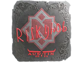 Sticker | riskyb0b (Foil) | Austin 2025 image