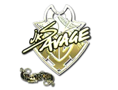 Sticker | jks (Gold) | Paris 2023 image