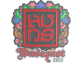 Sticker | The Huns (Embroidered) | Budapest 2025 image