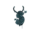 Sealed Graffiti | Bling (Wire Blue) image