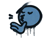 Sealed Graffiti | Chef Kiss (Monarch Blue) image
