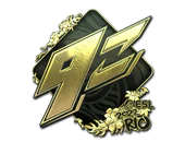 Sticker | 9z Team (Gold) | Rio 2022 image