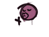 Sealed Graffiti | Smooch (Princess Pink) image