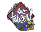 Sticker | tabseN (Glitter) | Rio 2022 image