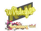Sticker | w0nderful | Shanghai 2024 image