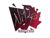 Sticker | NiKo | Cologne 2016 image