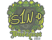 Sticker | s1n | Budapest 2025 image
